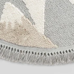 Dywan okrągły NINA z misiem, 120 cm