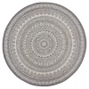 Dywan okrągły PIATTO SZARY 120 cm