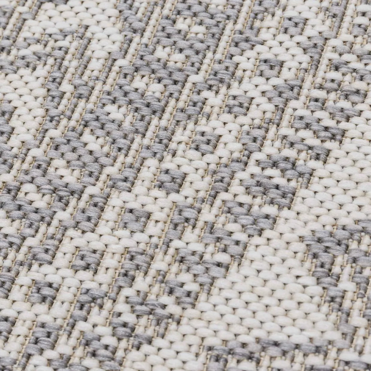 Dywan okrągły PIATTO SZARY 120 cm