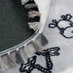 Dywan okrągły żyrafy MUUM 120 cm