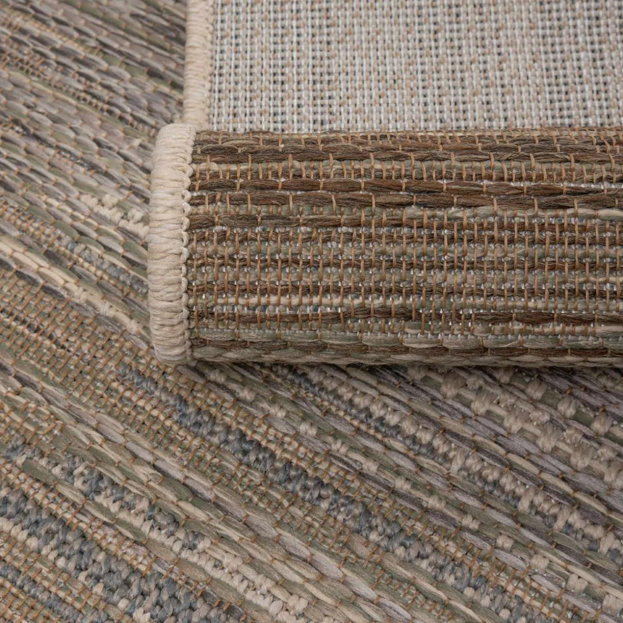 Dywan przecierany KEMET, beżowy, 120x170 cm