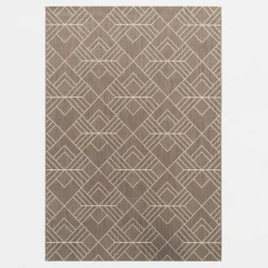 Dywan szarobeżowy PIATTO 160x230 cm