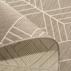 Dywan szarobeżowy PIATTO 160x230 cm