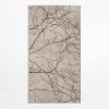 Dywan w gałęzie SPAZZIO, kremowy, 80x150 cm