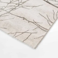 Dywan w gałęzie SPAZZIO, kremowy, 80x150 cm