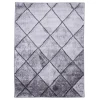 Dywan w szare romby MILLEY 200x300 cm
