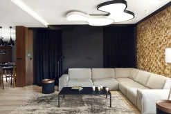 Dywan wełniany antracytowy GUSTO CONTRE 160x240 cm