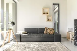 Dywan wełniany grafitowy GUSTO NAZAD 160x240 cm