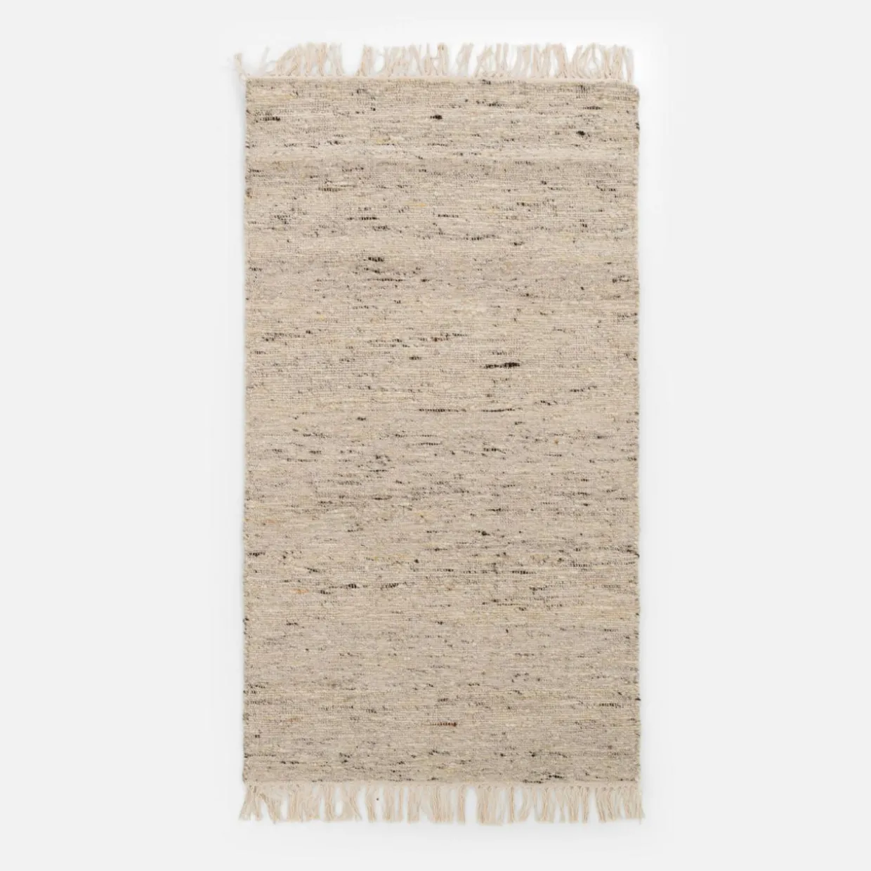 Dywan wełniany kremowy LIMA 80x150 cm