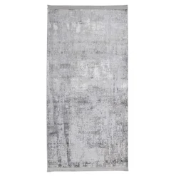 Dywan z frędzlami - jasnoszary KASHMIR 80x150 cm