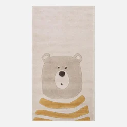 Dywan z misiem kremowy KIDY 80x150 cm