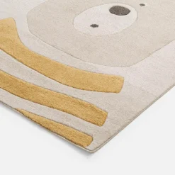 Dywan z misiem kremowy KIDY 160x230 cm