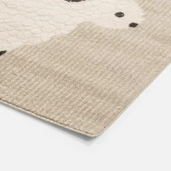 Dywan z owieczkami kremowy KIDY 160x230 cm