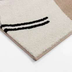 Dywan z zebrą kremowy STEP 200x290 cm