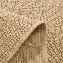 Dywan zewnętrzny DHAKA, beżowy, 80x150 cm