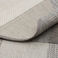 Dywan zewnętrzny geometryczny okrągły ROTA 120 cm