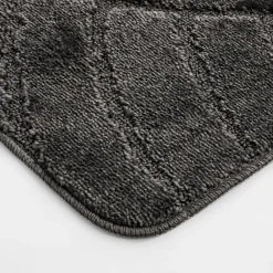 Dywanik łazienkowy antracytowy SIENA 50x80 cm