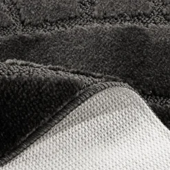 Dywanik łazienkowy antracytowy SIENA 50x80 cm