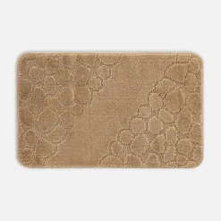 Dywanik łazienkowy beżowy SIENA 50x80 cm