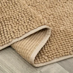 Dywanik łazienkowy beżowy TOLEDO 50x80 cm