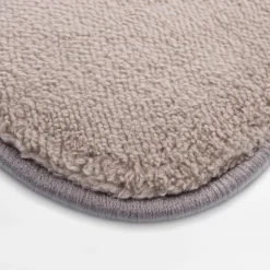 Dywanik łazienkowy ciemnobeżowy BATHMAN 50x80 cm