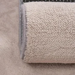 Dywanik łazienkowy ciemnobeżowy BATHMAN 50x80 cm