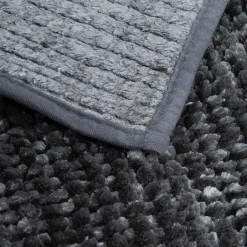 Dywanik łazienkowy ciemnoszary CHENILLE 40x60 cm