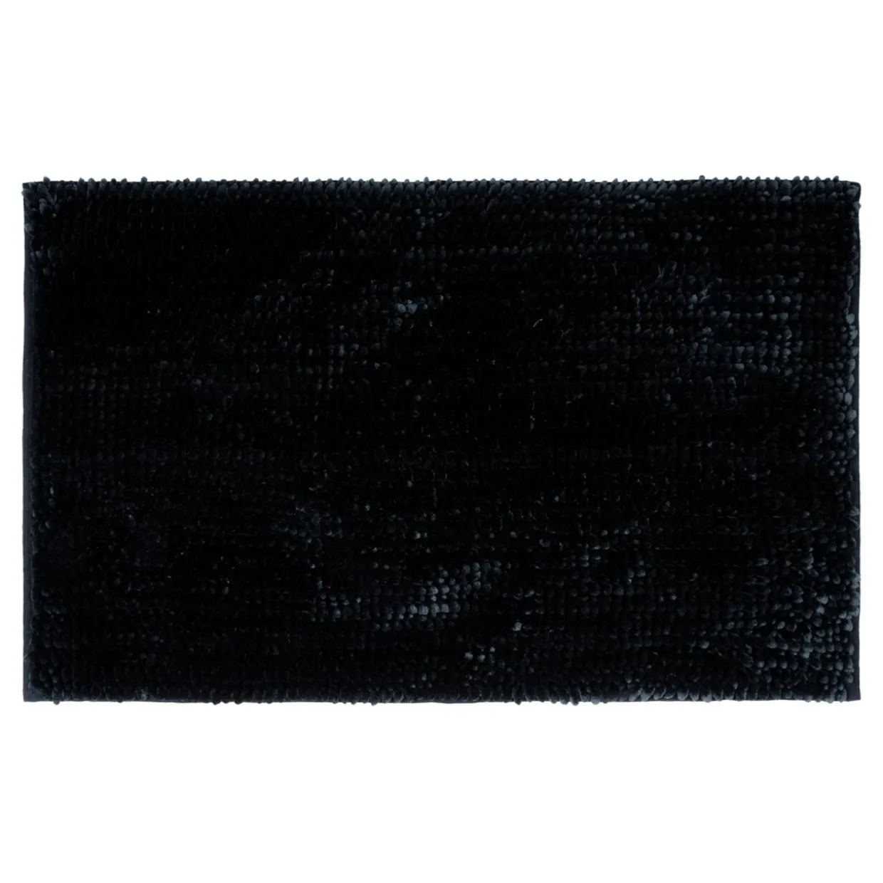 Dywanik łazienkowy czarny CHENILLE 40x60 cm