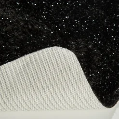 Dywanik łazienkowy czarny GLAM 40x60 cm