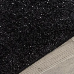 Dywanik łazienkowy GLAM CZARNY 60x100 cm