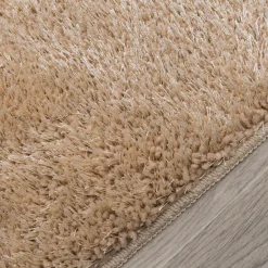 Dywanik łazienkowy glamour beż GLAM 50x80 cm