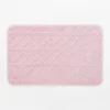 Dywanik łazienkowy NORDIC, różowy, 50x80 cm