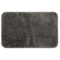 Dywanik łazienkowy szary GLAM 40x60 cm