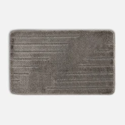 Dywanik łazienkowy szary SIENA 50x80 cm