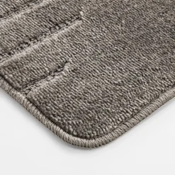 Dywanik łazienkowy szary SIENA 50x80 cm