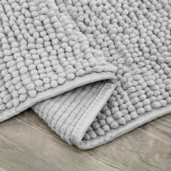 Dywanik łazienkowy szary TOLEDO 50x80 cm