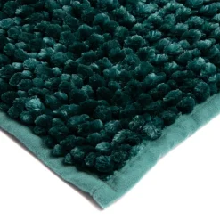 Dywanik łazienkowy zielony CHENILLE 40x60 cm