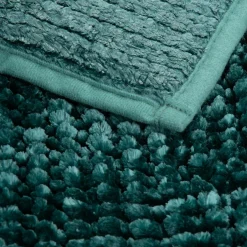 Dywanik łazienkowy zielony CHENILLE 60x90 cm