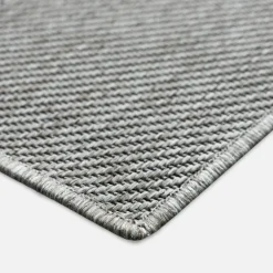 Dywanik nowoczesny LOTUS, szary, 60x110 cm
