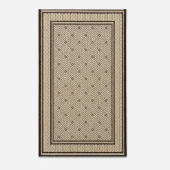 Dywanik płaskotkany beżowy JUTA 50x80 cm