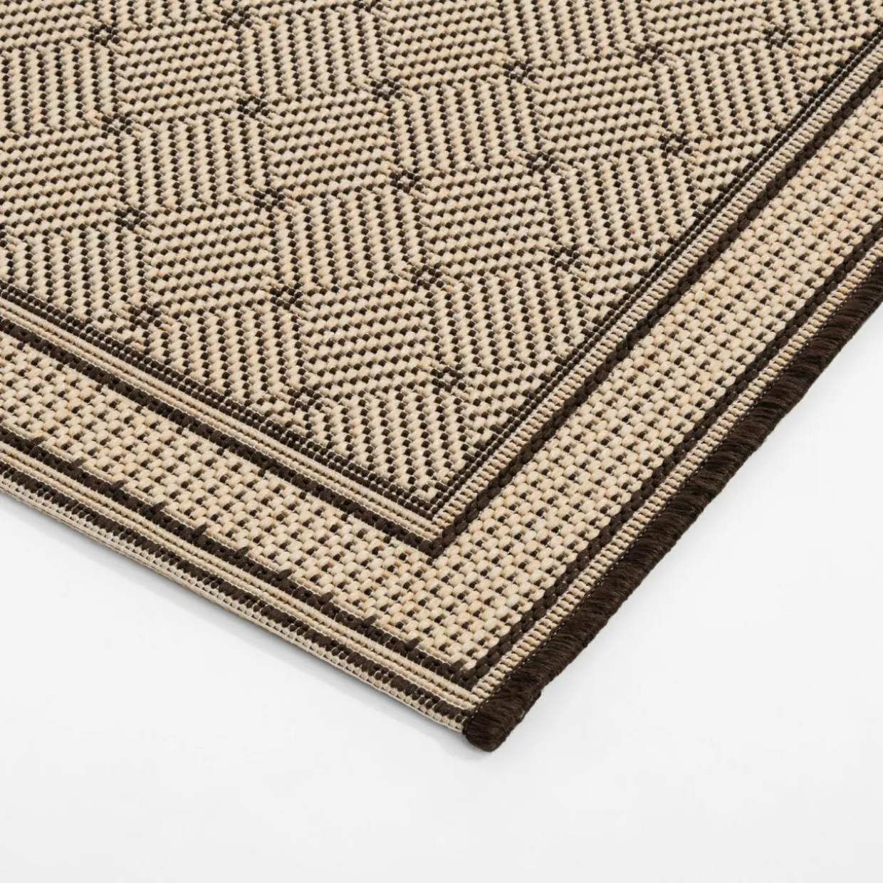 Dywanik płaskotkany beżowy JUTA 50x80 cm