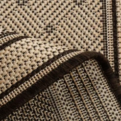 Dywanik płaskotkany beżowy JUTA 40x60 cm
