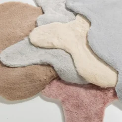 Dywanik różowy RABBIT FUTRZAK 60x90 cm