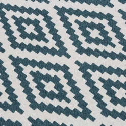 Dywanik w romby niebiesko-biały SCANDI 50x80 cm