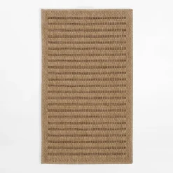 Dywanik zewnętrzny DHAKA, beżowo-czarny, 60x100 cm