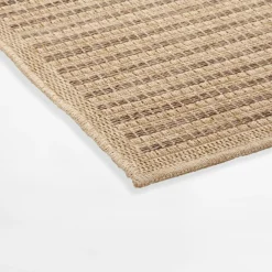 Dywanik zewnętrzny DHAKA, beżowo-czarny, 60x100 cm