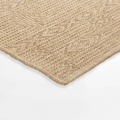 Dywanik zewnętrzny DHAKA, beżowy, 60x100 cm