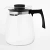 Dzbanek szklany czarny 2L