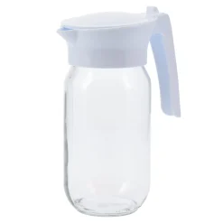 Dzbanek szklany z pokrywką 1L