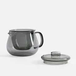Dzbanek z zaparzaczem szary 650 ml